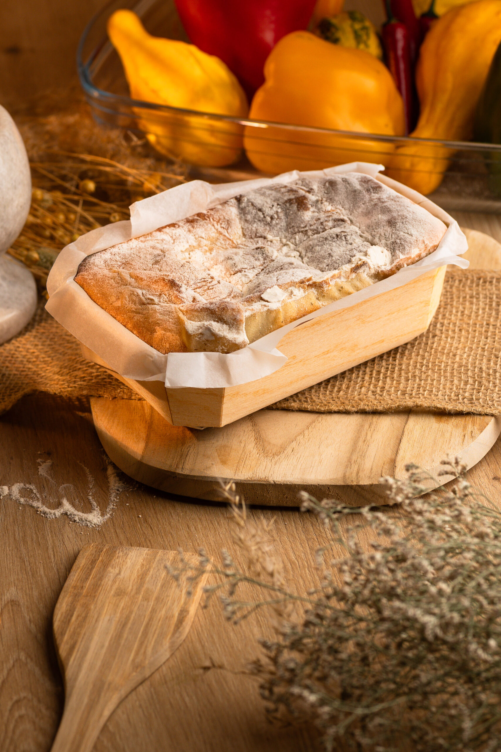 Rectangle wooden baskets - Image 5